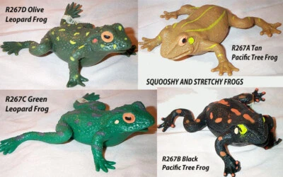 Stretchy Frogs with Beads Inside (4 Frogs) - Image 1 of 4