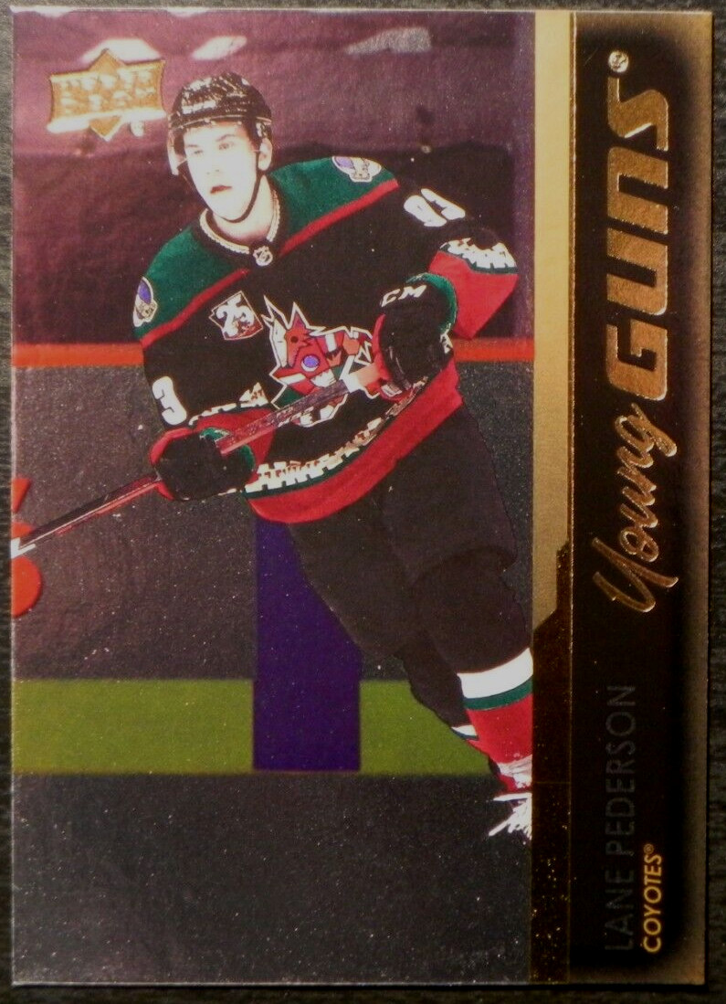 2021-22 21/22 Upper Deck Young Guns SILVER FOIL #234 Lane Pederson Coyotes