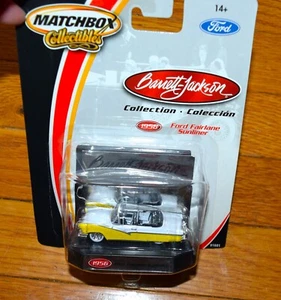 Ford Fairlane Sunliner 1956 Barret Jackson de colección Matchbox coleccionables - Imagen 1 de 3