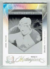 09 10 UD Upper Deck The Cup  Derek Peltier  1/1  Printing Plate  Rookie