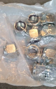 3/4-10 Nylon Einsatz Sechskant Sicherungsmutter verzinkt Klasse 2 Stahl. Mengenrabatt verfügbar - Bild 1 von 3