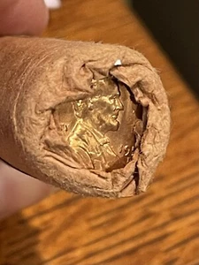 1958 D LINCOLN WHEAT CENT PENNY ROLL BU Unopened Estate Roll #1 - Picture 1 of 4