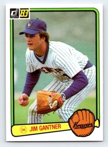 1983 Donruss - #232 Jim Gantner - *Near Mint* - Picture 1 of 2