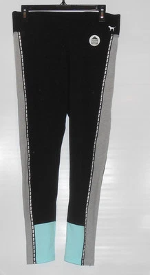 Victoria's Secret Rosa Cintura Plana Bloque de Color Yoga Leggings Bolsillo Negro M Nuevo con Etiquetas Foto 1 de 2