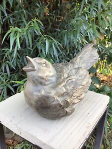 Chrisdon Composite Resin Indoor Outdoor Garden Art  Bird Sculpture Statue