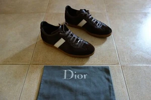 Scarpe sneakers Dior Homme B01 SNDC3900 Hedi Slimane pelle scamosciata 42,5 (9), RARE - Foto 1 di 12