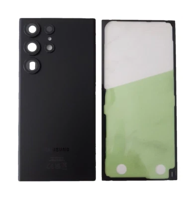 Original Samsung Galaxy S23 ULTRA 5G S918B Akkudeckel Backcover Schwarz Kleber A