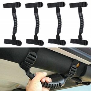 4Pcs Adjustable Roll Bar Grab Handles Fit 1987-2025 Jeep Wrangler YJ TJ JK JL JT - Bild 1 von 11