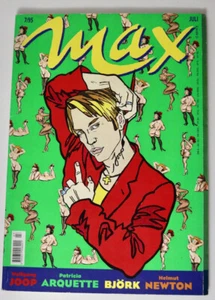 MAX German magazine 7 1995 Wolfgang Joop  Bjork  Helmut Newton - Picture 1 of 2