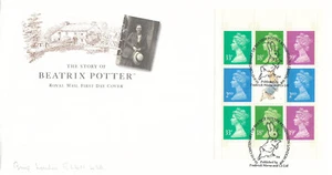 Panel folleto Beatrix Potter Peter Rabbit GB FDC Kensington Londres 1993 (138899) - Imagen 1 de 1