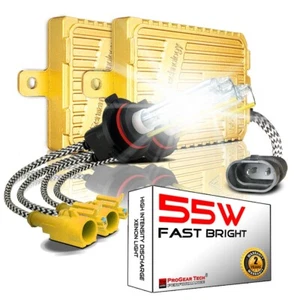 Heavy Duty HIR2 6000K 55W Fast Bright Digital HID Xenon Kit Headlight Foglight - Picture 1 of 13