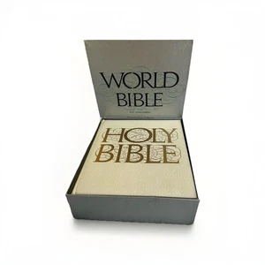 VINTAGE WORLD Bible KJV Generations Family Heritage Edition 1970s Christian BOX - Picture 1 of 21