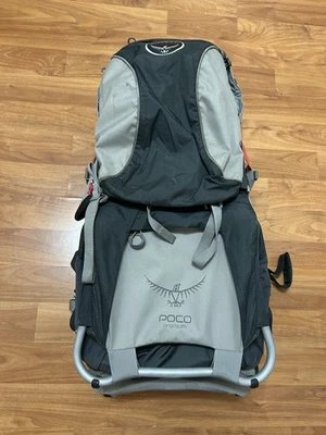 Portabebés Osprey Poco - Bolsillos Grises, Estribos y Pata de Cabra - Ligeramente Usado Foto 1 de 4