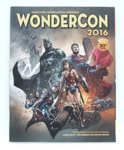 Los Angeles WonderCon 2016 Program Book & Complete Schedule Magazine - Picture 1 of 24