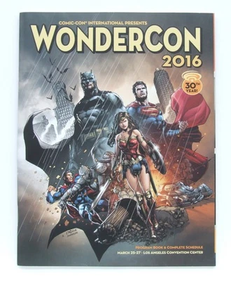 Los Angeles WonderCon 2016 Program Book & Complete Schedule Magazine - Image 1 of 4
