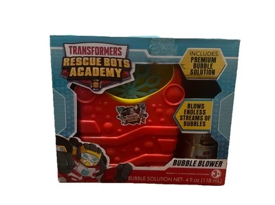 Transformers Rescue Bots Bubble Blowing Machine for Kids and Toddlers. SUMMER - Image 1 of 4