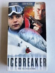 Icebreaker (2000, VHS) Sean Astin Bruce Campbell Stacy Keach Ski Thriller - Imagen 1 de 2
