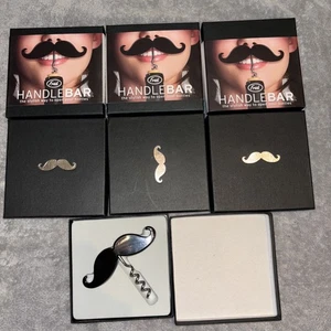Lote De 7 Bigote Vino Corcho Con Caja NUEVO 🔥!!️ - Imagen 1 de 5