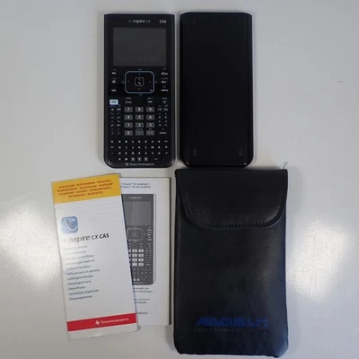 Texas Instruments Ti-Nspire CX CAS Graphing Calculator w/Charger & Case - Image 1 of 3