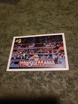 1990 WWF Wrestlemania  Bobby "The Brain" Heenan #56 With Donald Trump Watching  - Image 1 of 3