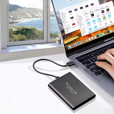 SSD esterno 1.8" USB 3.0 Type-C (1 TB-64 TB) portatile per PC/Mac