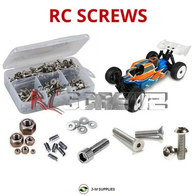 RCScrewZ Stainless Screw Kit tek003 for Tekno NB-48 Nitro 1/8 (#TKR5300) | KIT - Image 1 of 4