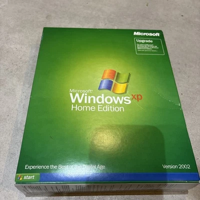 Microsoft Windows XP Home  Ultra Rare Upgrade Retail  version - Image 1 of 4