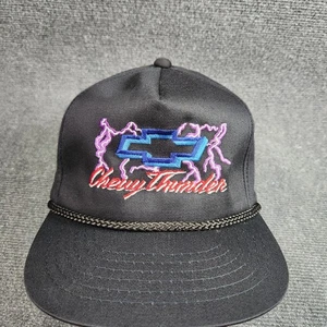 Vintage Chevrolet Snapback Mütze Erwachsene Seil Trucker Chevy Thunder 90er Deadstock - Bild 1 von 8