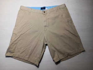 Saddlebred Men’s Khaki Shorts Size 38w 100% Cotton *See Description - Picture 1 of 16