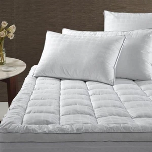 375TC Deluxe Hotel Mattress Topper by Accessorize - Picture 1 of 10