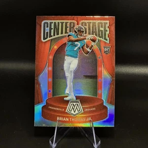 2024 Panini Mosaic - Center Stage Brian Thomas Jr. #4 Silver Prizm (RC) - Picture 1 of 2