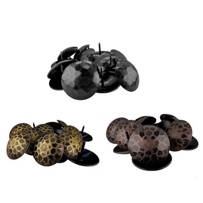 "Clavos Clavo decorativos redondos de hierro martillado acabado rústico antiguo de 1,5""" Foto 1 de 4