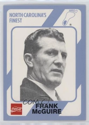 1989 Collegiate Collection/Coca-Cola North Carolina's Finest Frank McGuire #104 - Image 1 of 2