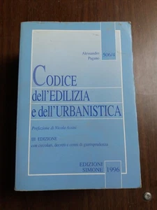 codice dell'edilizia e dell'urbanistica edizione 1996 di alessandro pagano €7,5 - Foto 1 di 5