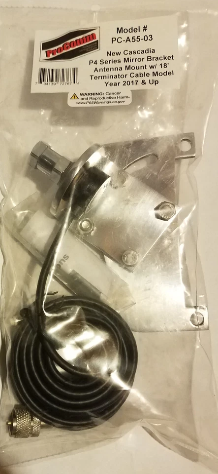 ProComm PC-A55-03: 2017+ NEW CASCADIA P4 MIRROR BASE ANTENNA MOUNT   FREE SHIP - Image 1 of 1