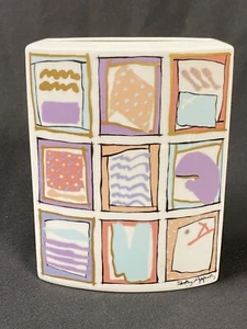 Jarrón colorido vintage Rosenthal Dorothy Hafner - Imagen 1 de 12