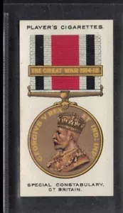 SPECIAL CONSTABULARY LONG SERVICE MEDAL (GB) - 95 + year old Card # 27 - Picture 1 of 2