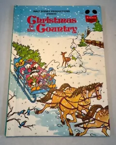 1982 Disney’s Wonderful World Christmas In The Country Book Club First Edition - Bild 1 von 8