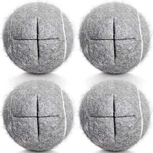 Precut Tennis Balls, 4PCS Walker Glide Balls, Heavy Duty Long Lasting Felt Pads - Picture 1 of 12