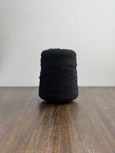 390g Alpaca Wool Polyester Elastane Blend Loop Yarn Cone Unknown Brand Unlabeled - Picture 1 of 9