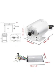 Motor Eléctrico 3000W 48-72VDC Go Kart Motor Eléctrico Kit con Acelerador IP33 - Imagen 1 de 12
