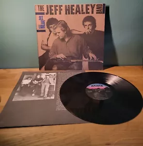 The Jeff Healey Band See The Light 1988 Arista Original Textured Cover Vinyl LP - Picture 1 of 6