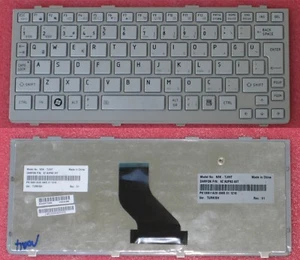Keyboard qwerty Turkish TOSHIBA Mini NB200 NSK-TJ00T 9Z.N2P82.00T PK130811A20 - Picture 1 of 1