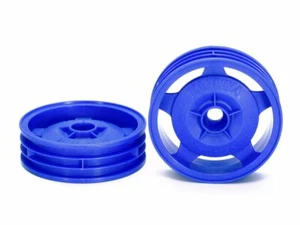 Ruedas delanteras de plato estrella Tamiya 54680 radiocontrol 2x4 buggy 6014 (azul, 2 piezas) para DT02/DT03 - Imagen 1 de 1