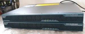 Pair of Cisco ASA5550 Adaptive Security Appliance w/ Ears + Cords - Picture 1 of 7