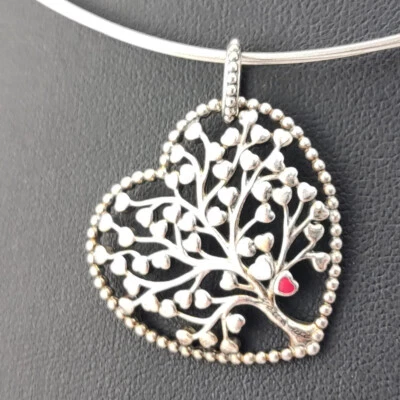 ⭐ Pandora 925 Silber Anhänger Charmanhänger Charm Halskette Kette Perle 265⭐ - Bild 1 von 2