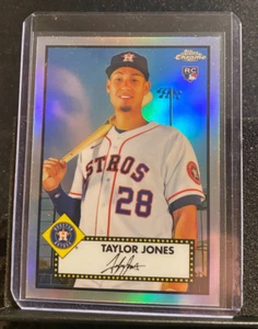 Taylor Jones RC 2021 Topps Chrome Platinum - Refractor - Astros-  #56 - Picture 1 of 2