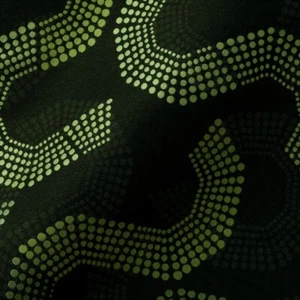 Pallas HalfTone Forrest & Greens Contemporary HEAVY Geometric Upholstery Fabric - Picture 1 of 2