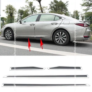 For Lexus ES350/300h/250 2019-22 Carbon Door Body Anticollision Strip Cover Trim - Bild 1 von 6