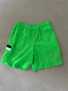 Umbro Vintage Silky Shiny Satin Nylon Football Gym Workout Shorts XL Glanz - Picture 1 of 1